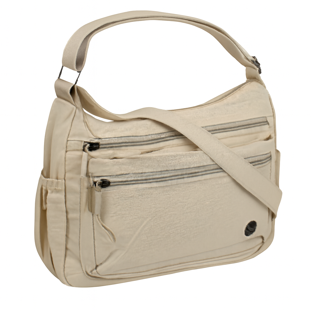 Сумка женская через плечо R36992 28×20 см водоотталкивающая Белый (643798)