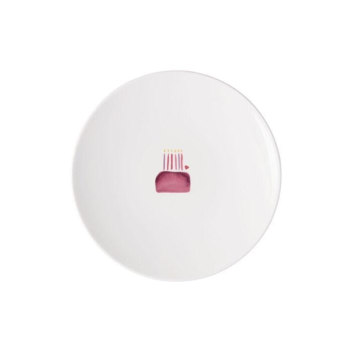 Тарілка для сніданку Villeroy&Boch З Днем народження With Love 21 см (2639930)