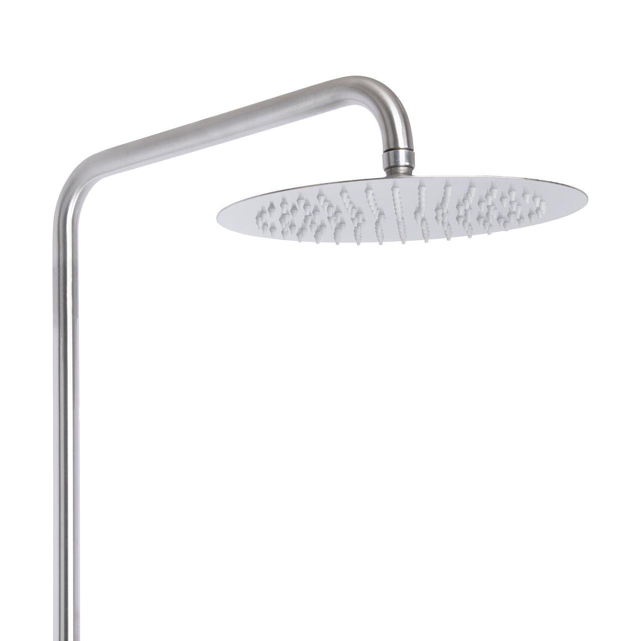 Душова стійка універсальна Lidz Aria 1120 на два споживача Nickel (LDARI1120NKS46112) - фото 5