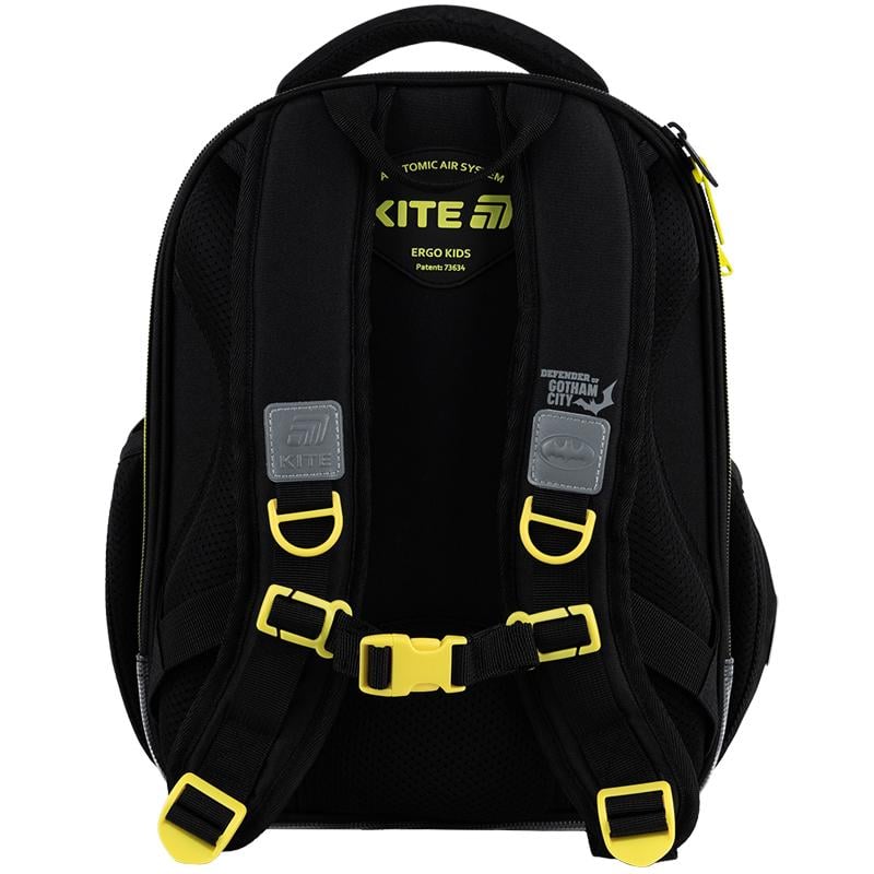 Набір шкільний рюкзак з пеналом та сумкою для взуття KITE SET_DC25-555S Batman (000995177) - фото 4 Набір шкільний рюкзак з пеналом та сумкою для взуття KITE SET_DC25-555S Batman (000995177) - фото 4