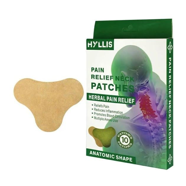 Пластир для зняття болю в спині Hyllis Pain Relief Neck Patches 10 шт. (2656591595)