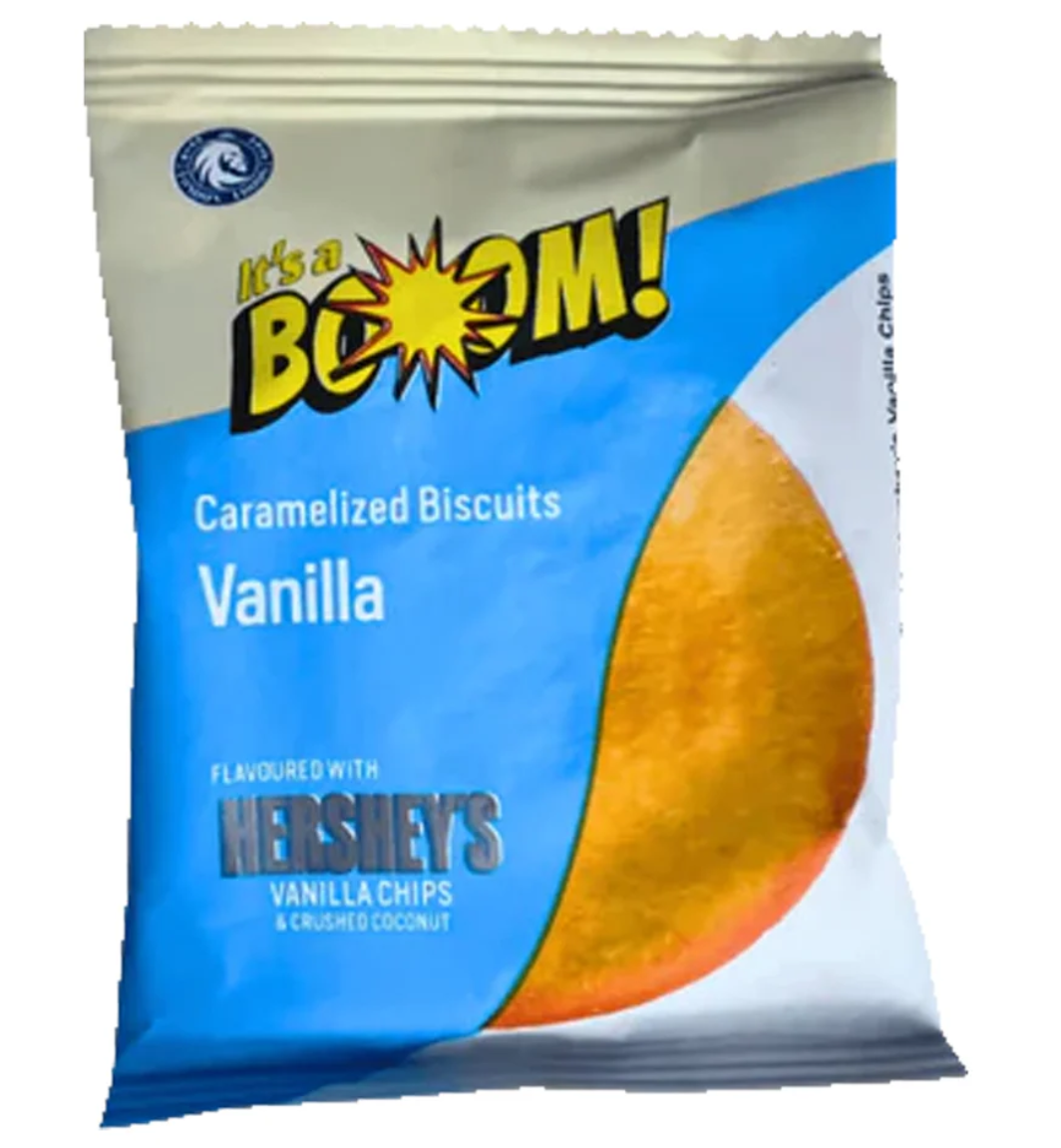 Печенье It's A Boom Hershey's Vanilla Coconut с шоколадом и кокосом 20 г (2576786347)