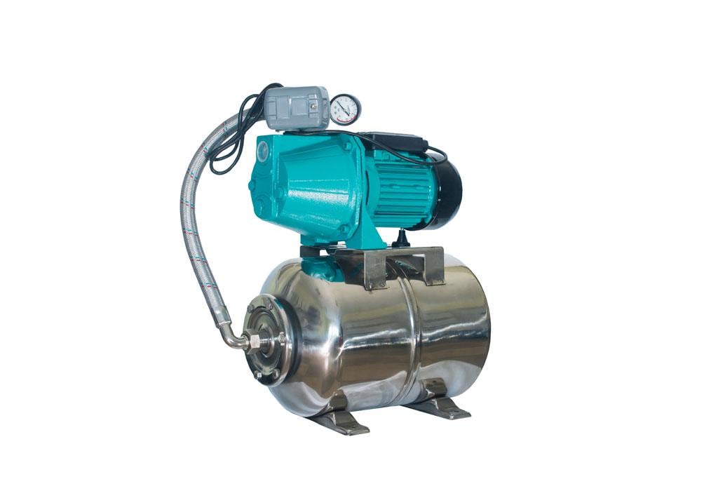 Станция Euroaqua Н JET с пятерником бак 24 л H в сборе Inox (31260931)