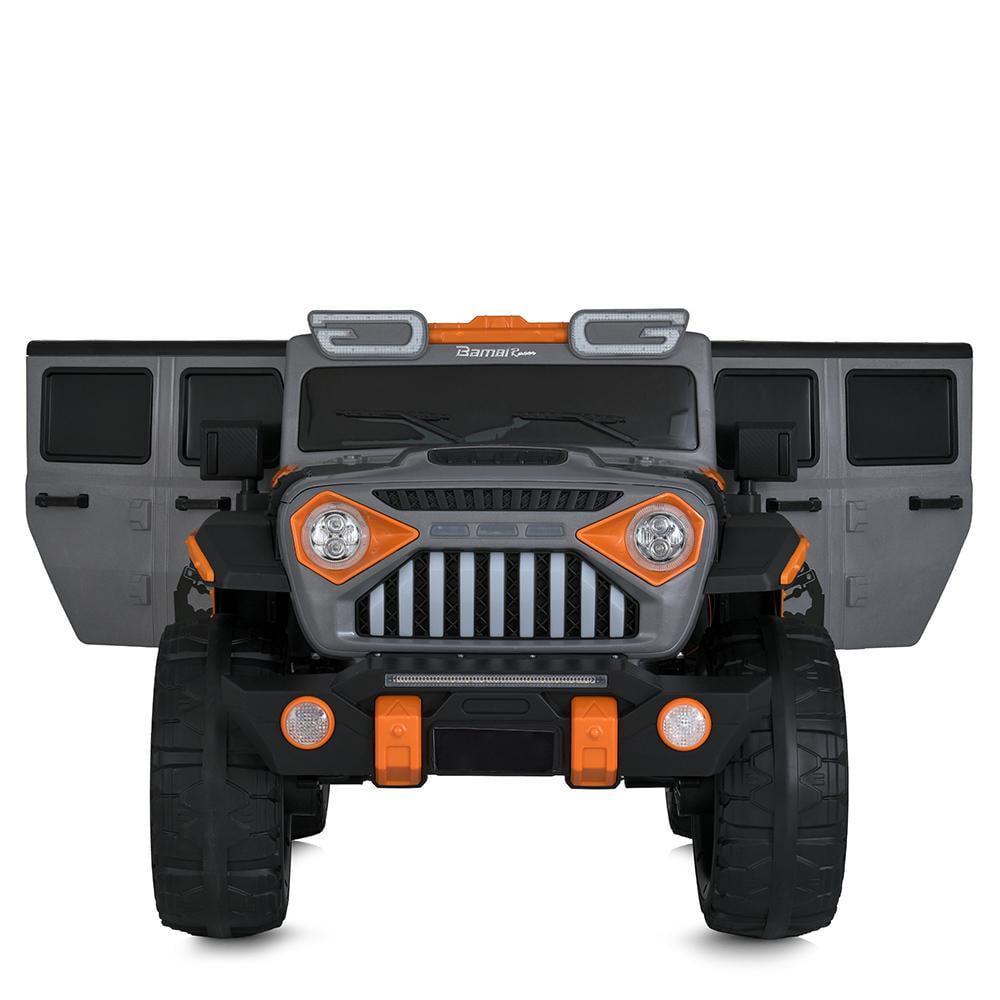 Детский электромобиль Bambi джип M 5845EBLR Серый - фото 2 Детский электромобиль Bambi джип M 5845EBLR Серый - фото 2