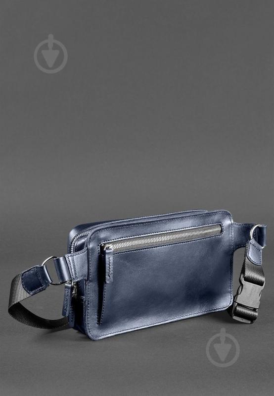 Сумка поясна BlankNote DropBag maxi Темно-синій (BN-BAG-20-navy-blue) - фото 6