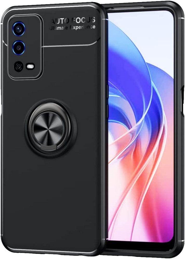 Чехол с кольцом OPPO A55 Autofocus Black (29941-2B) Чехол с кольцом OPPO A55 Autofocus Black (29941-2B)
