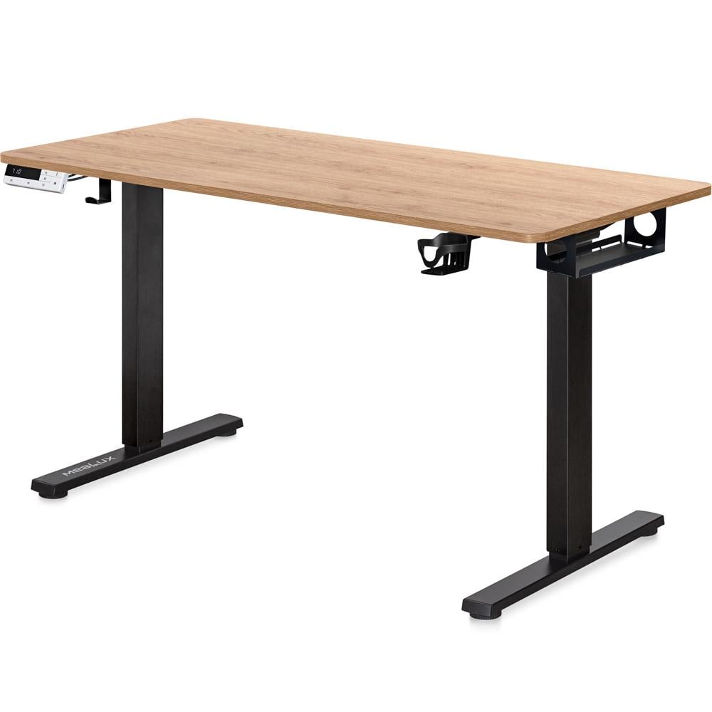 Стол Mealux PowerDesk Duo Mahogany (EVO-242 Duo Mahogany/B)