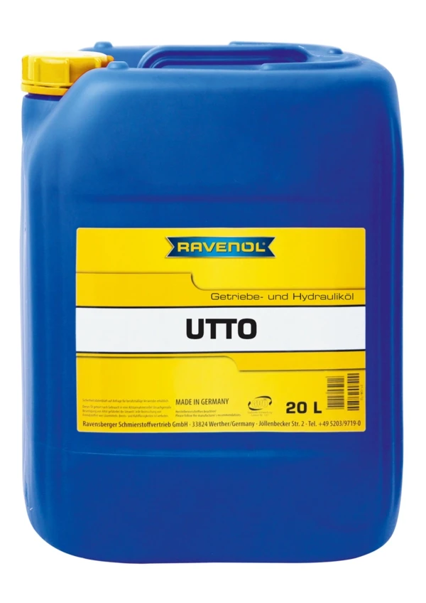 Трансмиссионно-гидравлическое масло для тракторов RAVENOL UTTO 10W-30 минеральное 20 л (1310700-020)