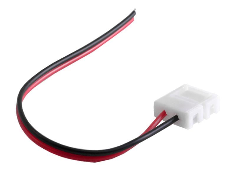 Конектор для світлодіодних стрічок 10 мм з кабелем 145 мм (386)