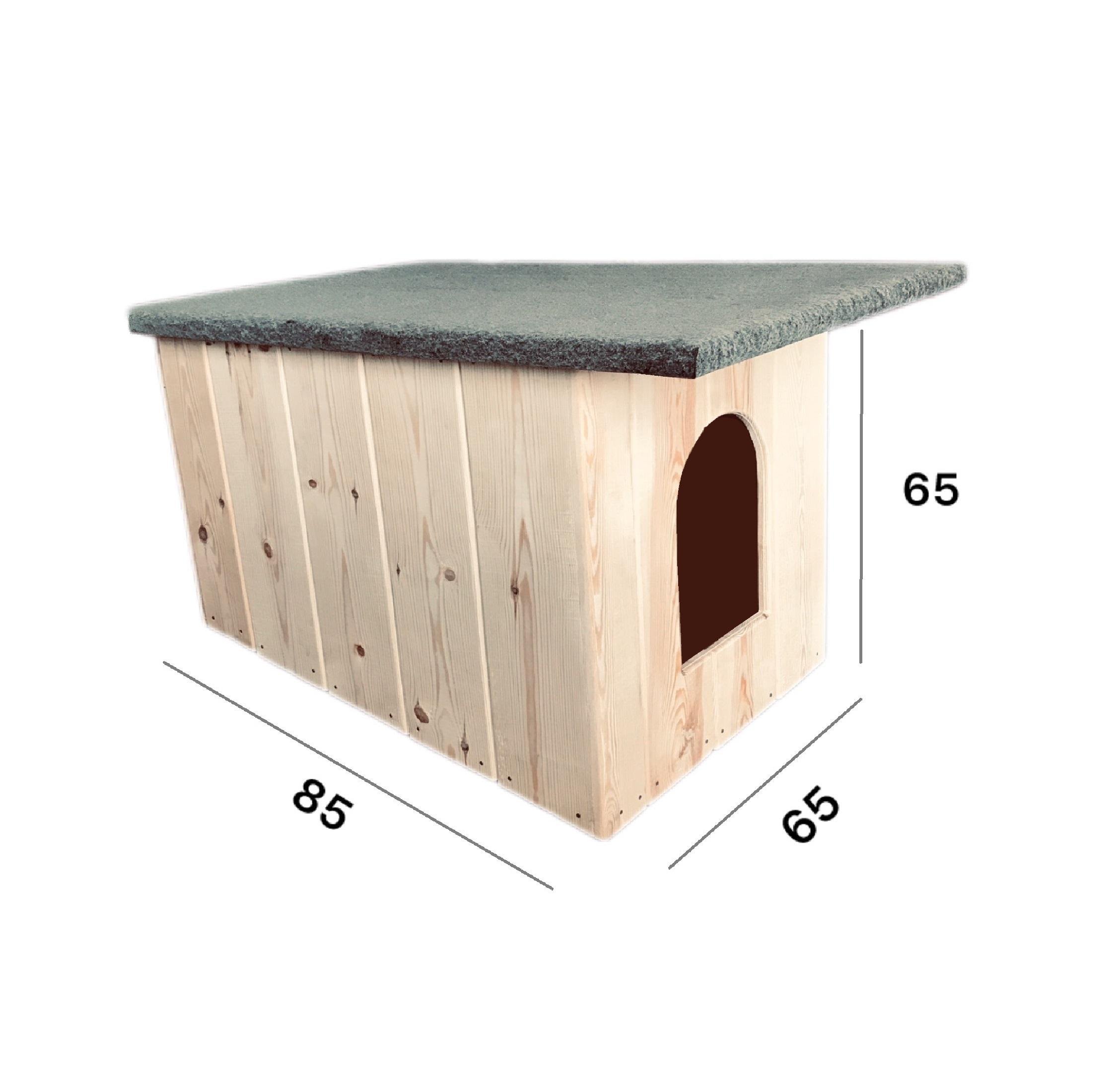 Будка для собаки Барбос комфорт утеплена 65х85х85 см (25224785) - фото 2 Будка для собаки Барбос комфорт утеплена 65х85х85 см (25224785) - фото 2