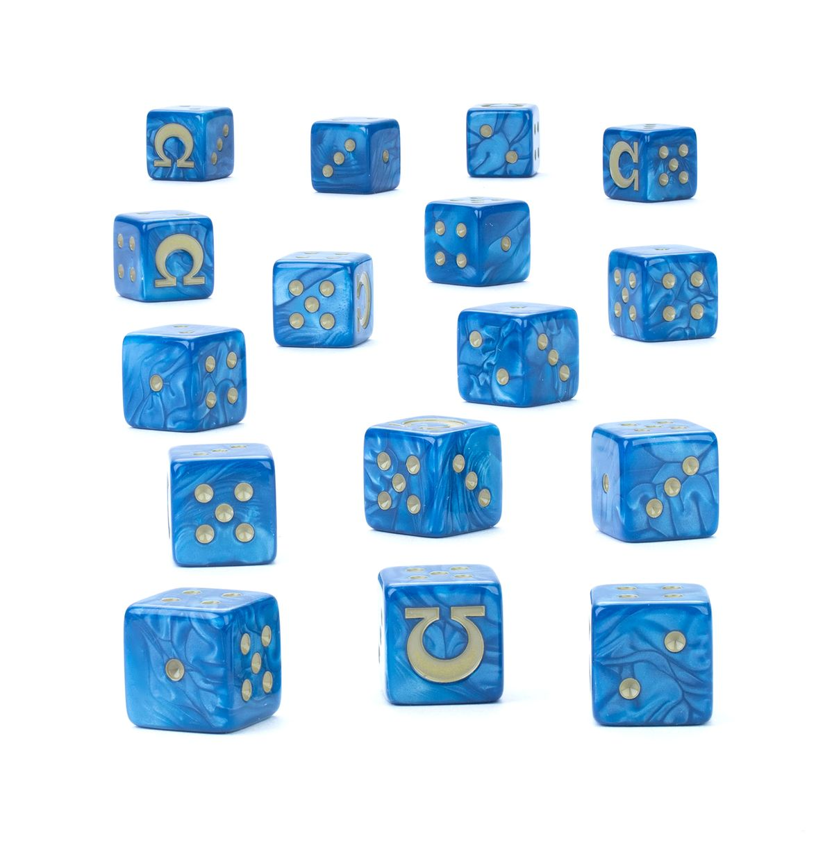 ᐉ Кубики WARHAMMER 40000 ULTRAMARINES DICE (55-66) • Купить в