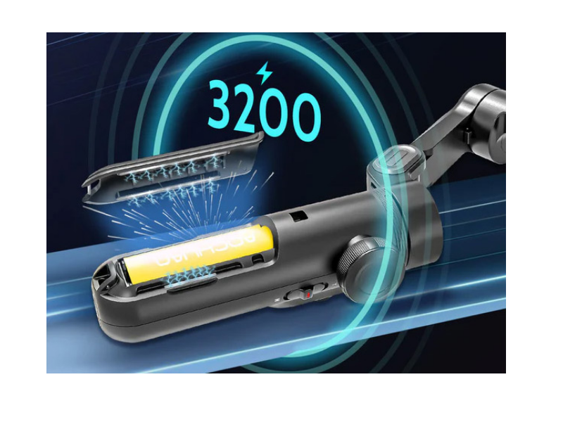 Стабилизатор для телефона трехосевой AOCHUAN SMART X Pro Professional Gimbal Stabilizer - фото 6 Стабилизатор для телефона трехосевой AOCHUAN SMART X Pro Professional Gimbal Stabilizer - фото 6