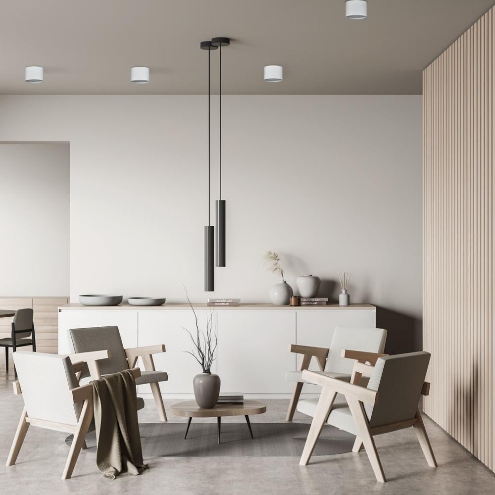 Світильник накладний LEDCOIN ML401 під лампу Білий - фото 4