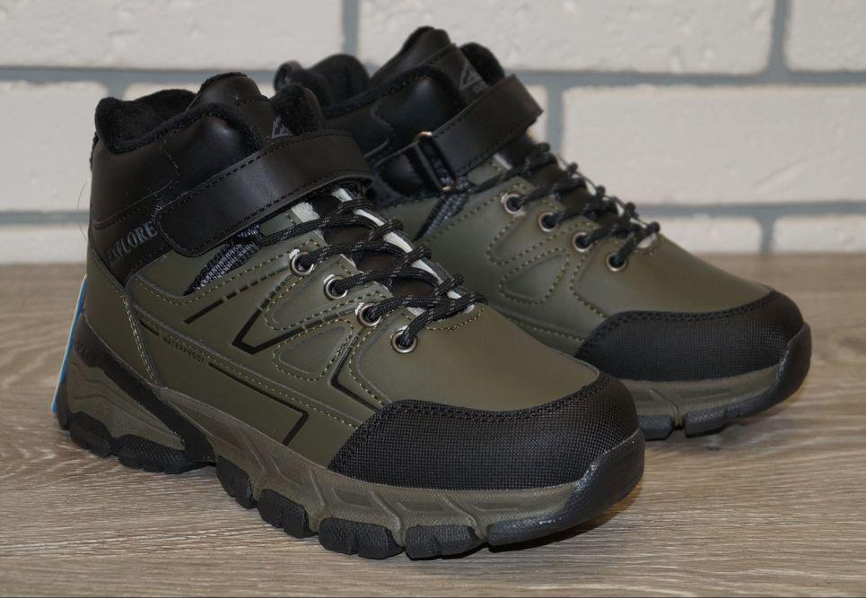 Ботинки зимние детские BBT.KIDS р. 34 21,5 см Зеленый/Черный (31342-34) - фото 5 Ботинки зимние детские BBT.KIDS р. 34 21,5 см Зеленый/Черный (31342-34) - фото 5