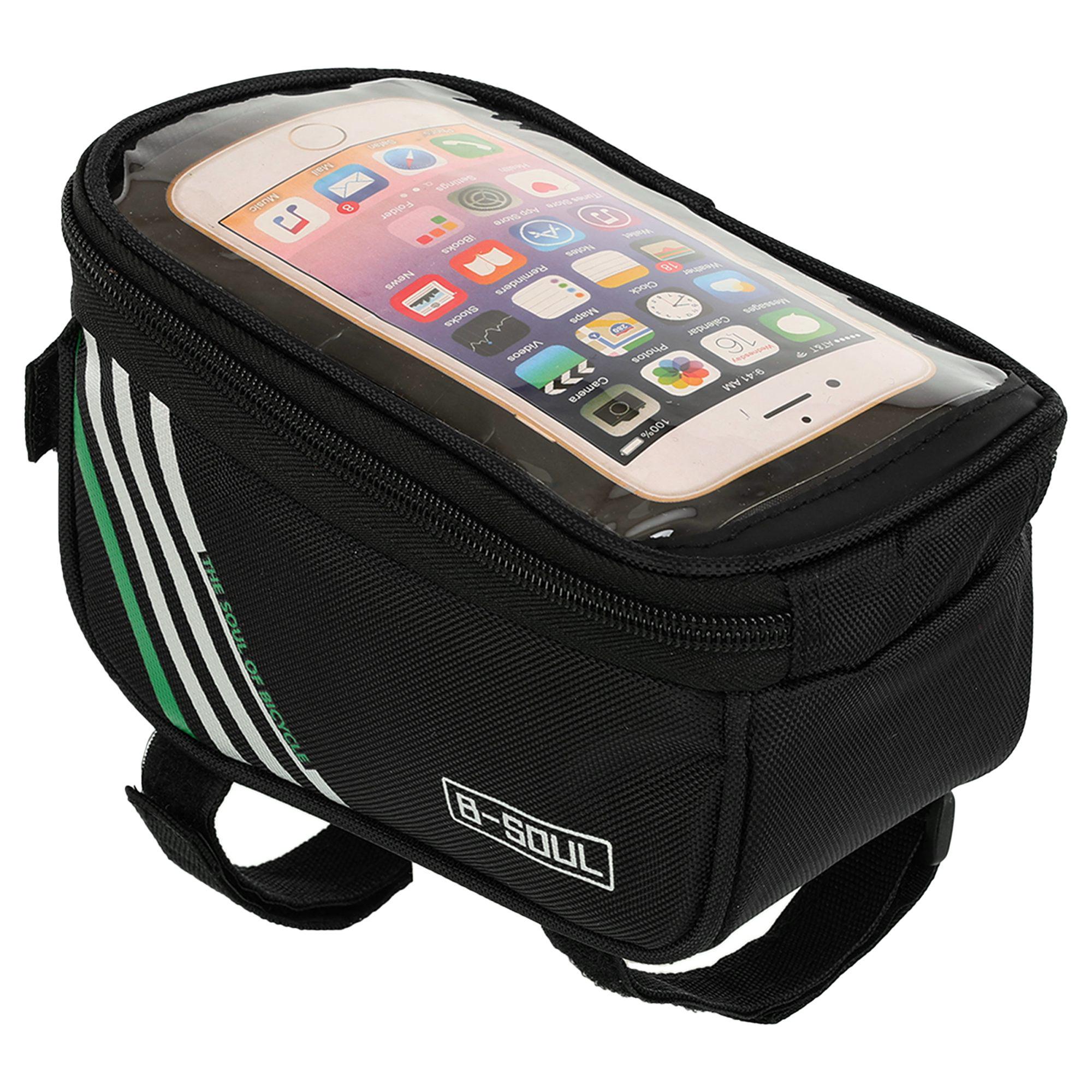 Велосипед на раму SP-Sport MT-2751 с чехлом для телефона 19x9x10 см Черный (MT-2751) Велосипед на раму SP-Sport MT-2751 с чехлом для телефона 19x9x10 см Черный (MT-2751)