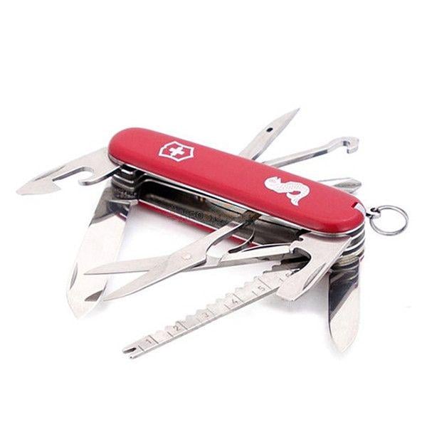 Комплект нож Victorinox Fisherman 1.4733.72/чехол с фонариком - фото 6