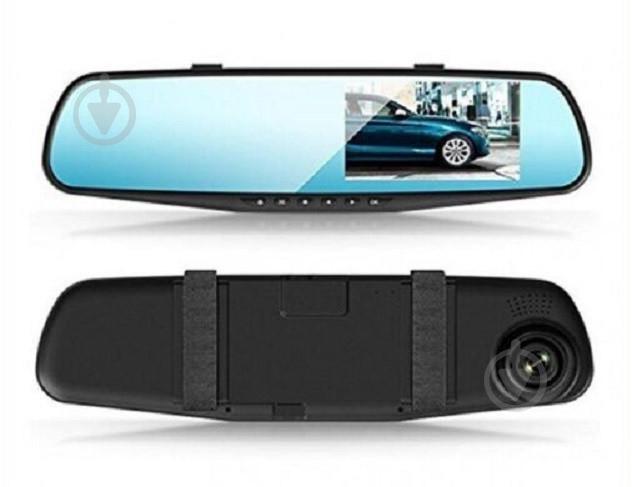 Зеркало-видеорегистратор Vehicle Blackbox 138E с одной камерой Black