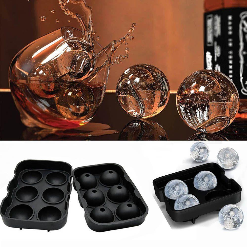 Форма для льоду Куля силіконова 6 комірок Чорний (НР051355) - фото 5 Форма для льоду Куля силіконова 6 комірок Чорний (НР051355) - фото 5