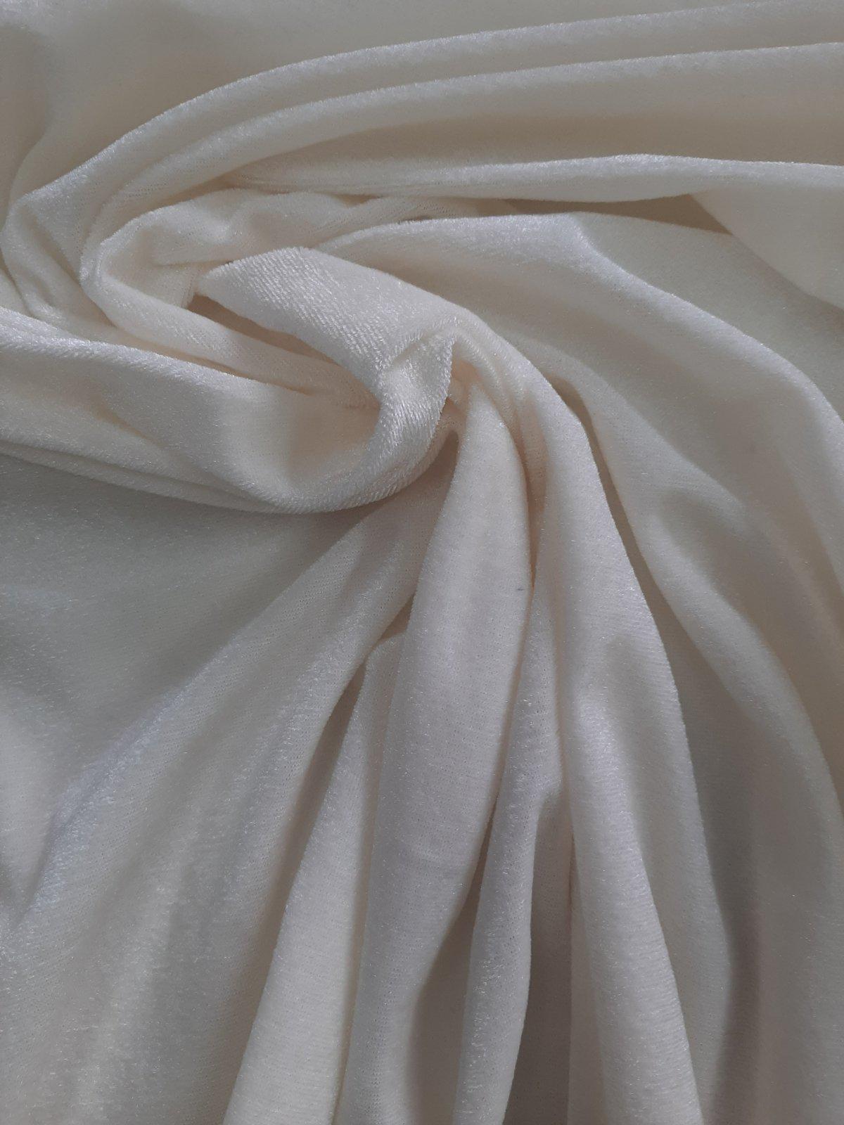 Велюрова тканина Молочний (Velur3) Велюрова тканина Молочний (Velur3)