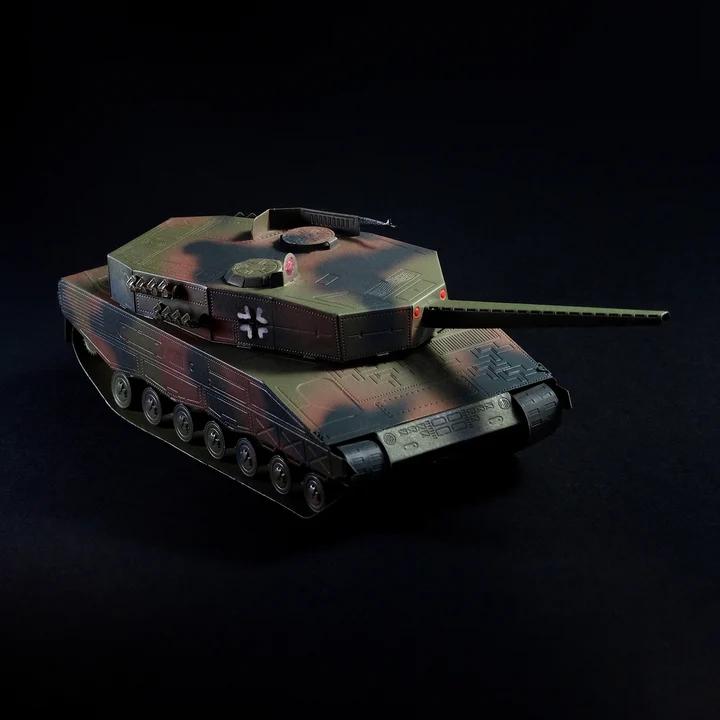 Конструктор METAL-TIME Leopard 2 Tank MT079 модель колекційна (3032564) - фото 7