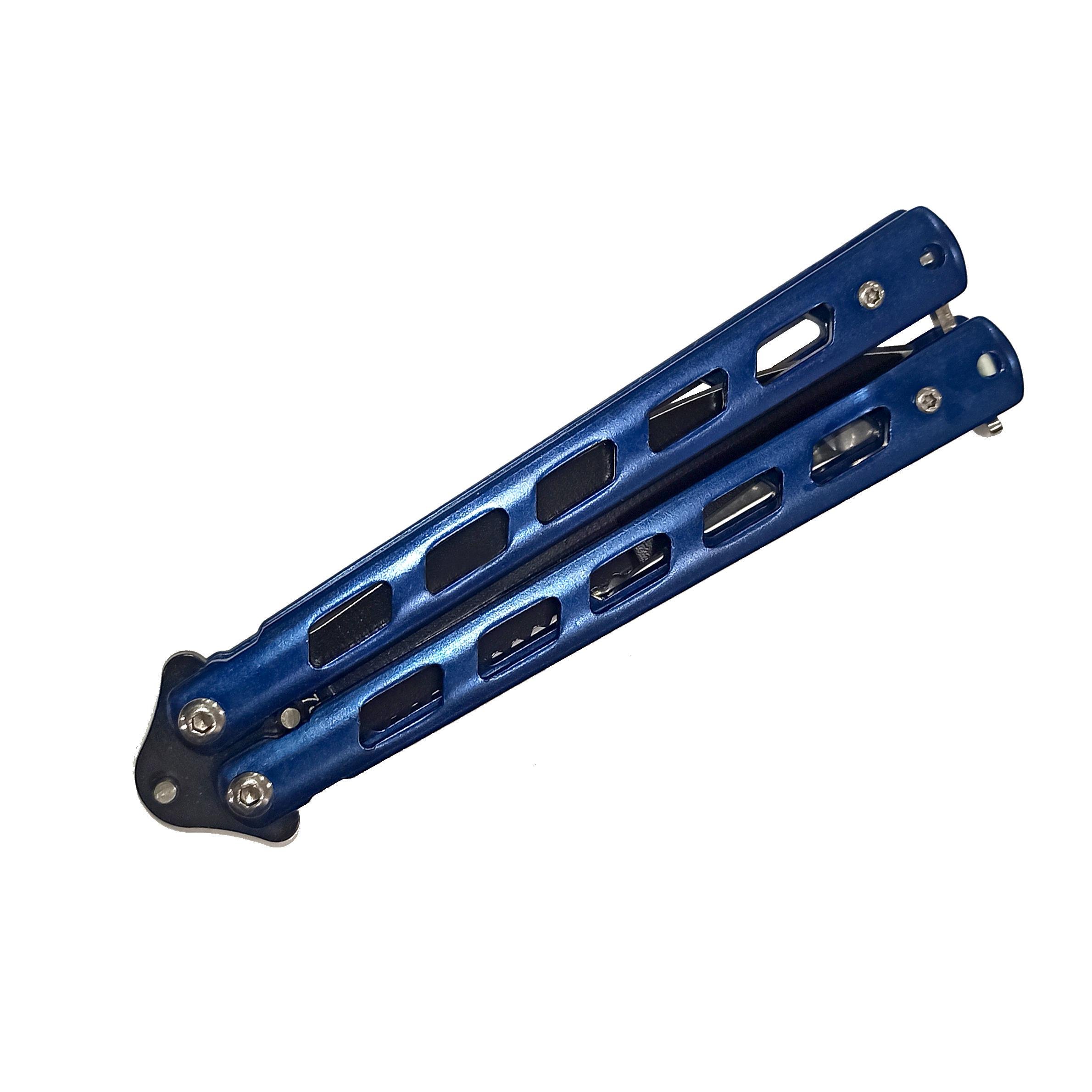 Ніж метелик Field A1008 Балісонг Синій (t7931) - фото 2 Ніж метелик Field A1008 Балісонг Синій (t7931) - фото 2