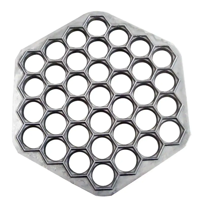 Форма для изготовления пельменей металлическая 25 см (44465)