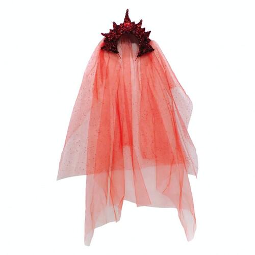 Корона Царица с фатой SETA Decor 16-906RD