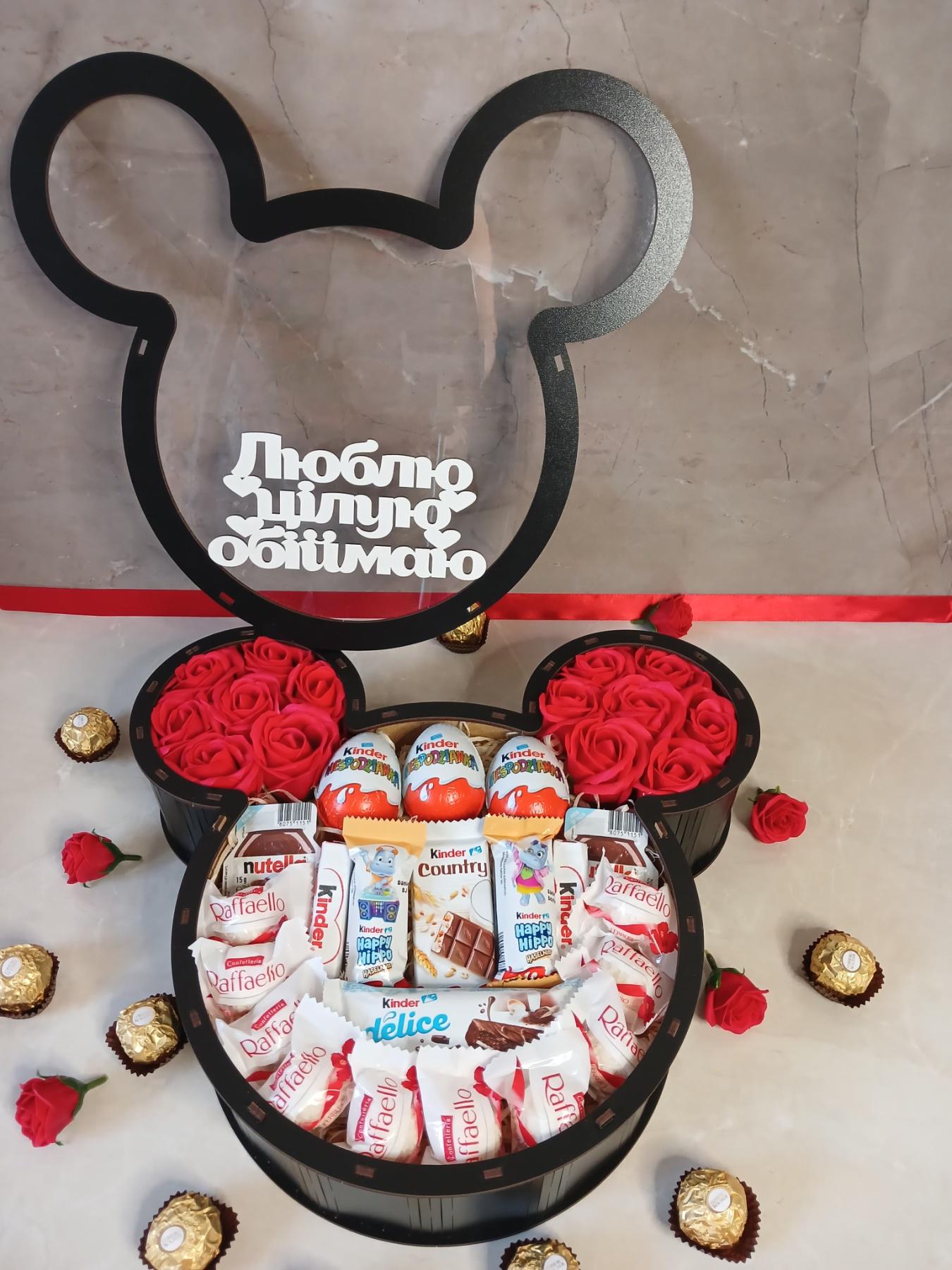 Подарочный бокс девушке Микимаус на 8 марта/День рождения (14535369)