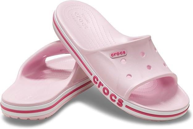Шльопанці жіночі Crocs Bayaband Slide Pink р. 41-42 Рожевий (26506)