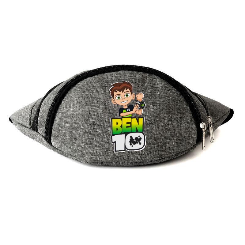 Поясная сумка-бананка Cappuchino toys Ben 10 BEN 0011 Серый (1652391776) Поясная сумка-бананка Cappuchino toys Ben 10 BEN 0011 Серый (1652391776)