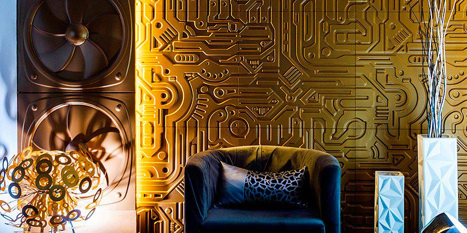 3D-панель для оздоблювальних робіт Механіка під фарбування 500x500x16 мм Білий (30633827) - фото 3 3D-панель для оздоблювальних робіт Механіка під фарбування 500x500x16 мм Білий (30633827) - фото 3