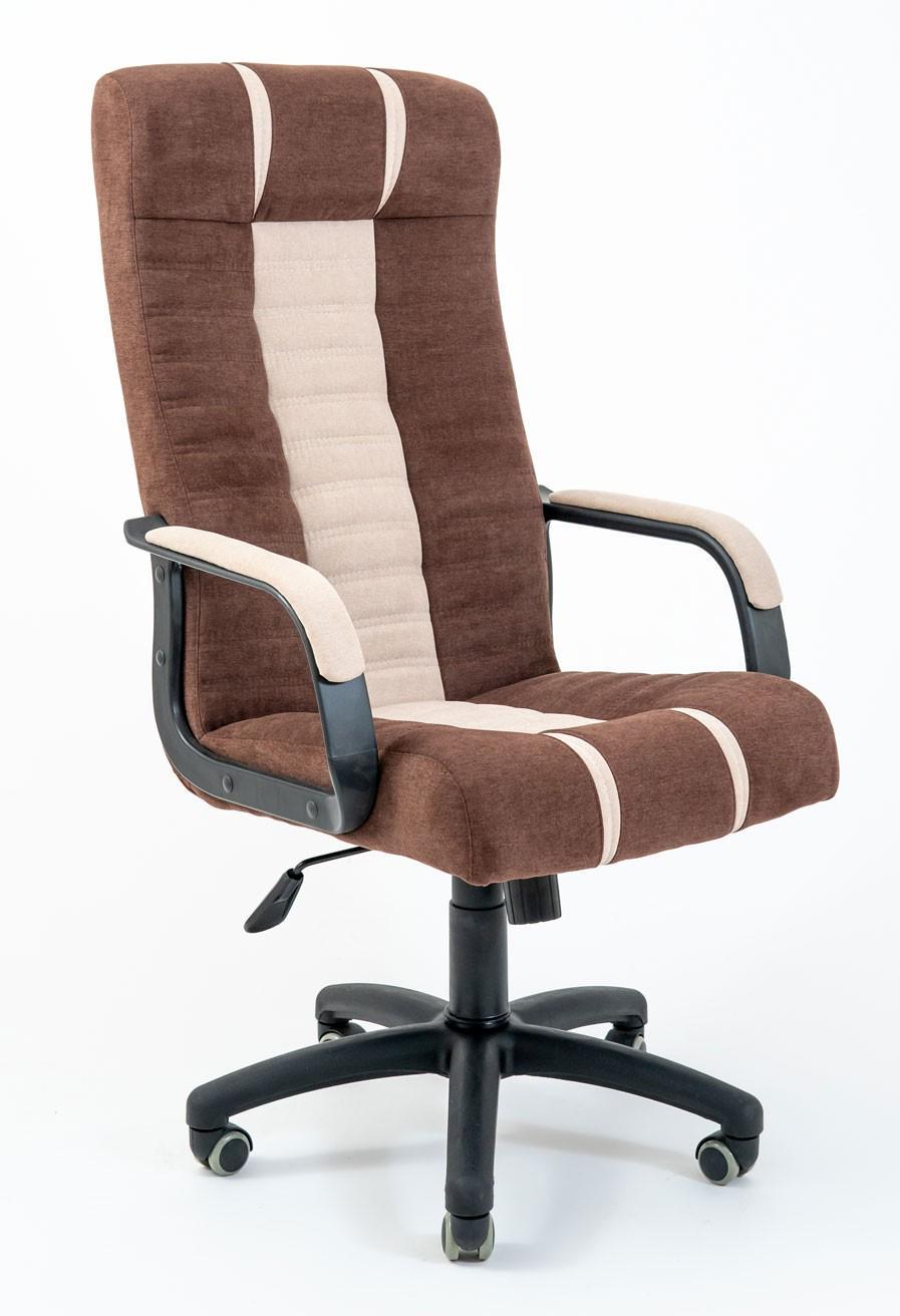 Крісло офісне комп'ютерне Atlant Місті ПлаStick М1 Tilt Шоколадно-бежевий - фото 1 Крісло офісне комп'ютерне Atlant Місті ПлаStick М1 Tilt Шоколадно-бежевий - фото 1