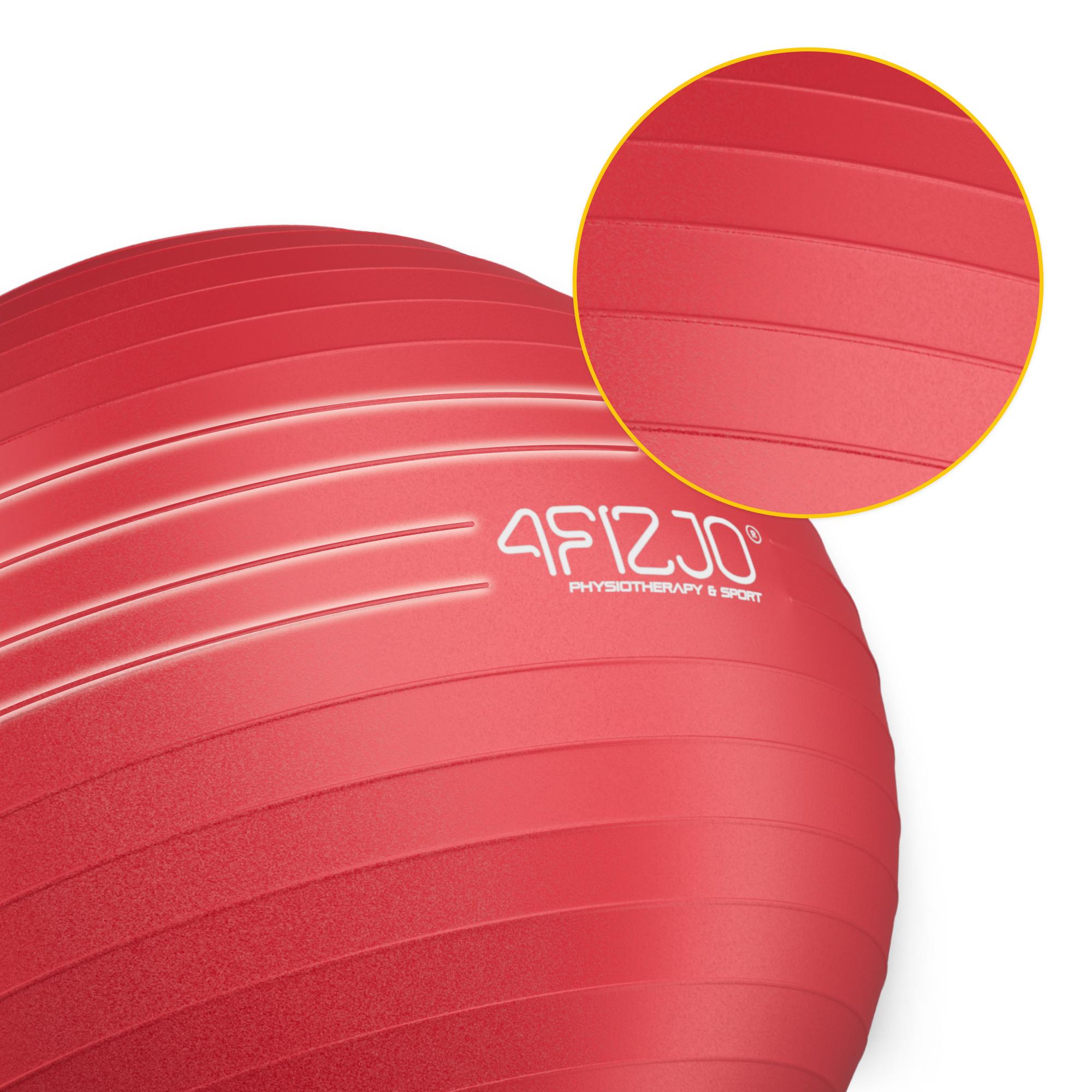 Мяч для фитнеса 4fizjo Anti-Burst 85 см Red (P-5907739316387) - фото 10 Мяч для фитнеса 4fizjo Anti-Burst 85 см Red (P-5907739316387) - фото 10
