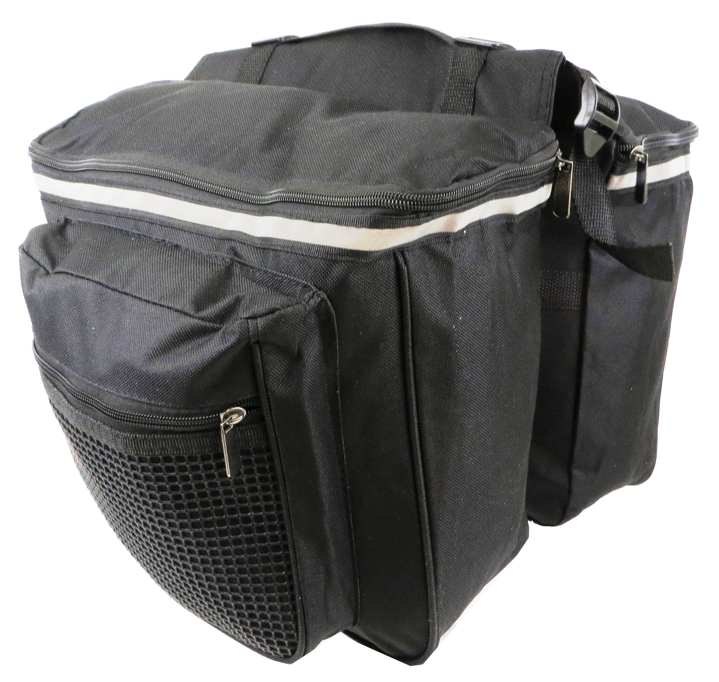 Сумка велосипедная Loren 22 л Черный (TRT201)