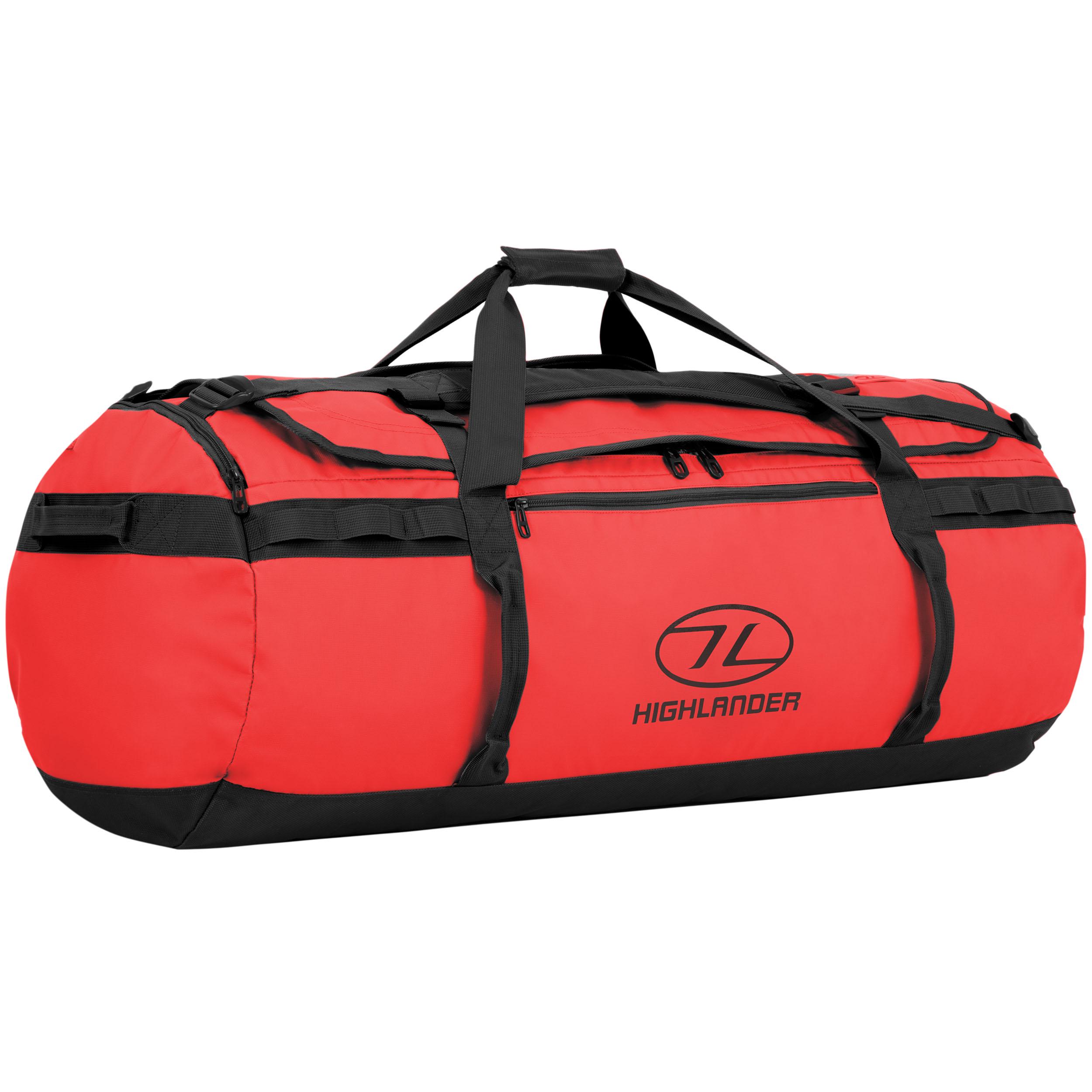 Сумка дорожня водозахисна Highlander Storm Kitbag 120 Red (DB125-RD)
