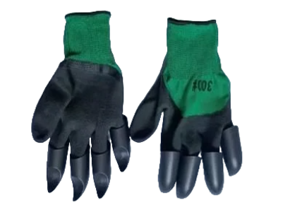 Перчатки для садово-огородных работ L Зеленый/Черный (13293208) - фото 2 Перчатки для садово-огородных работ L Зеленый/Черный (13293208) - фото 2