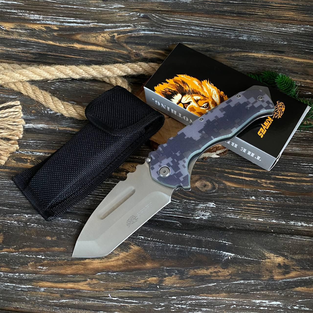 Нож складний длина клинка 100 мм (21779361)