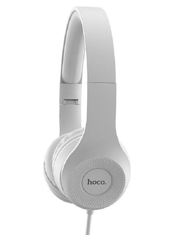 Наушники проводные Hoco W21 Graceful Charm 50 мВт Grey