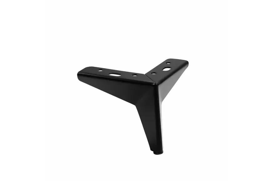 Ножка мебельная GTV STAR 125 мм Черный матовый Ножка мебельная GTV STAR 125 мм Черный матовый