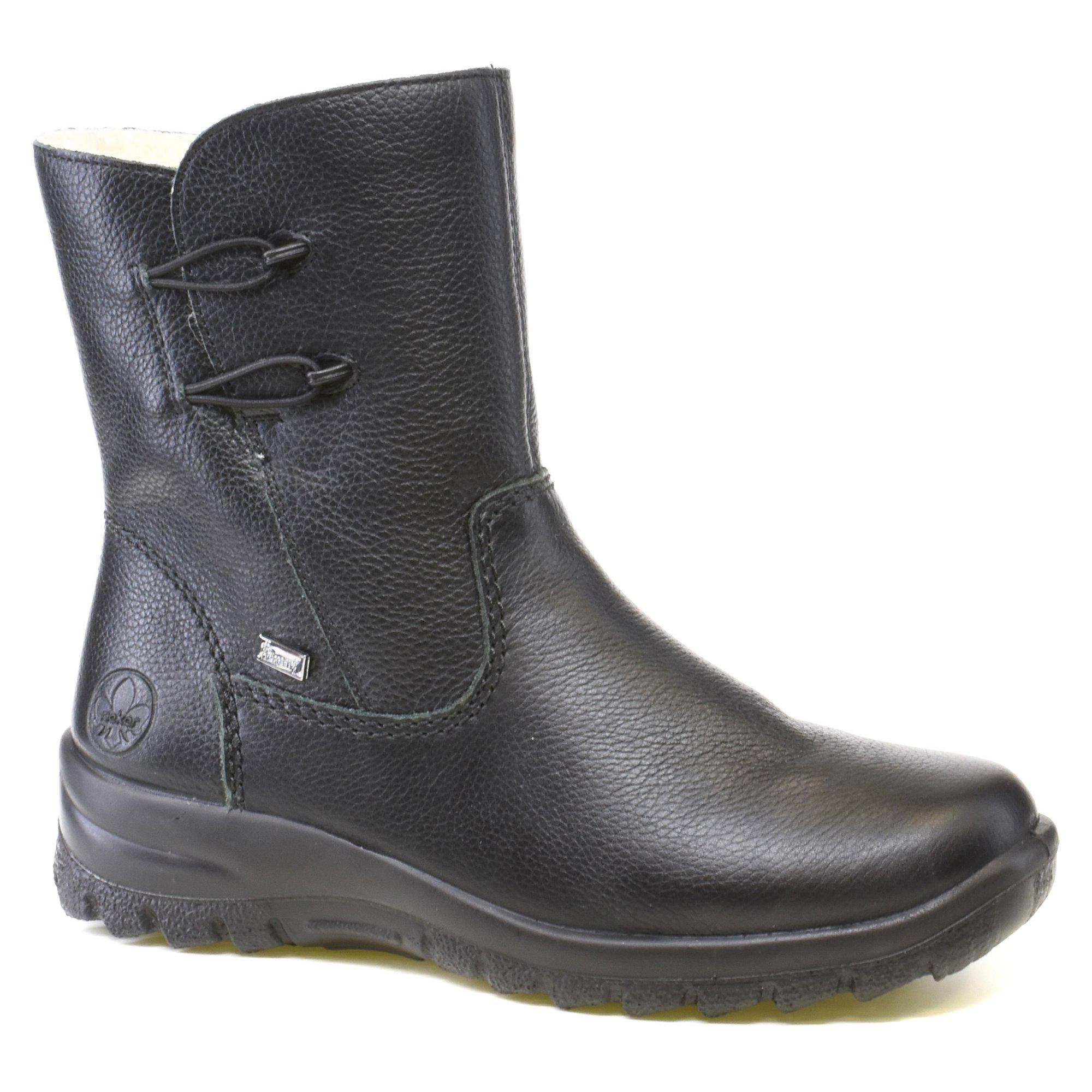 Напівчоботи жіночі зимові Rieker р. 40 Чорний (013464-40)