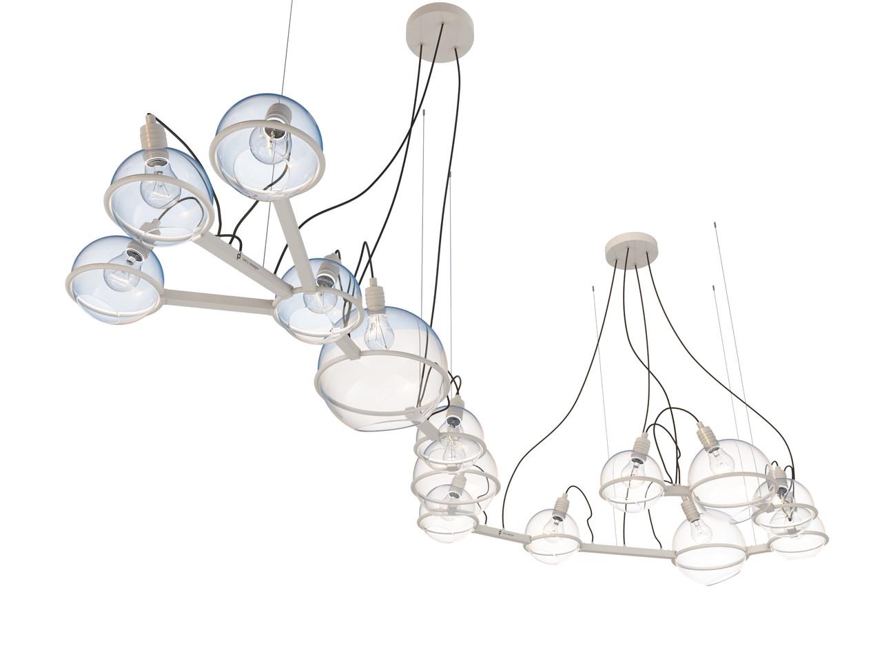 Люстра Pikart Lights Scorpio Созвездие Скорпиона 20900 Серебряный (1692307817)