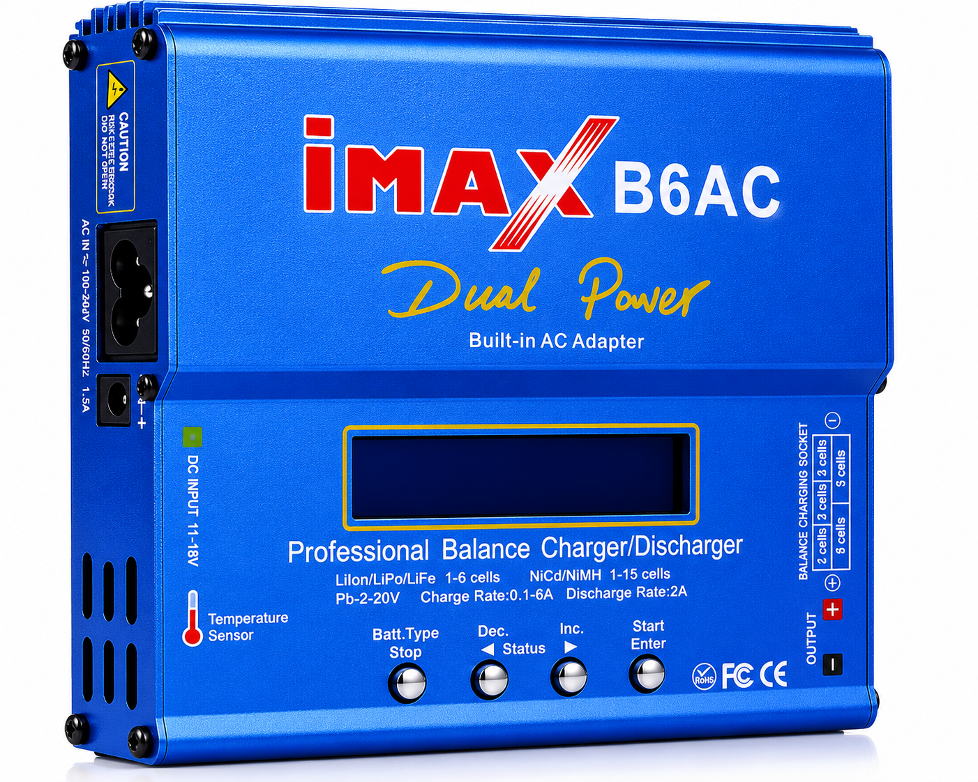 Универсальное зарядное устройство для iMAX B6AC 80 Вт (1002-888-00)