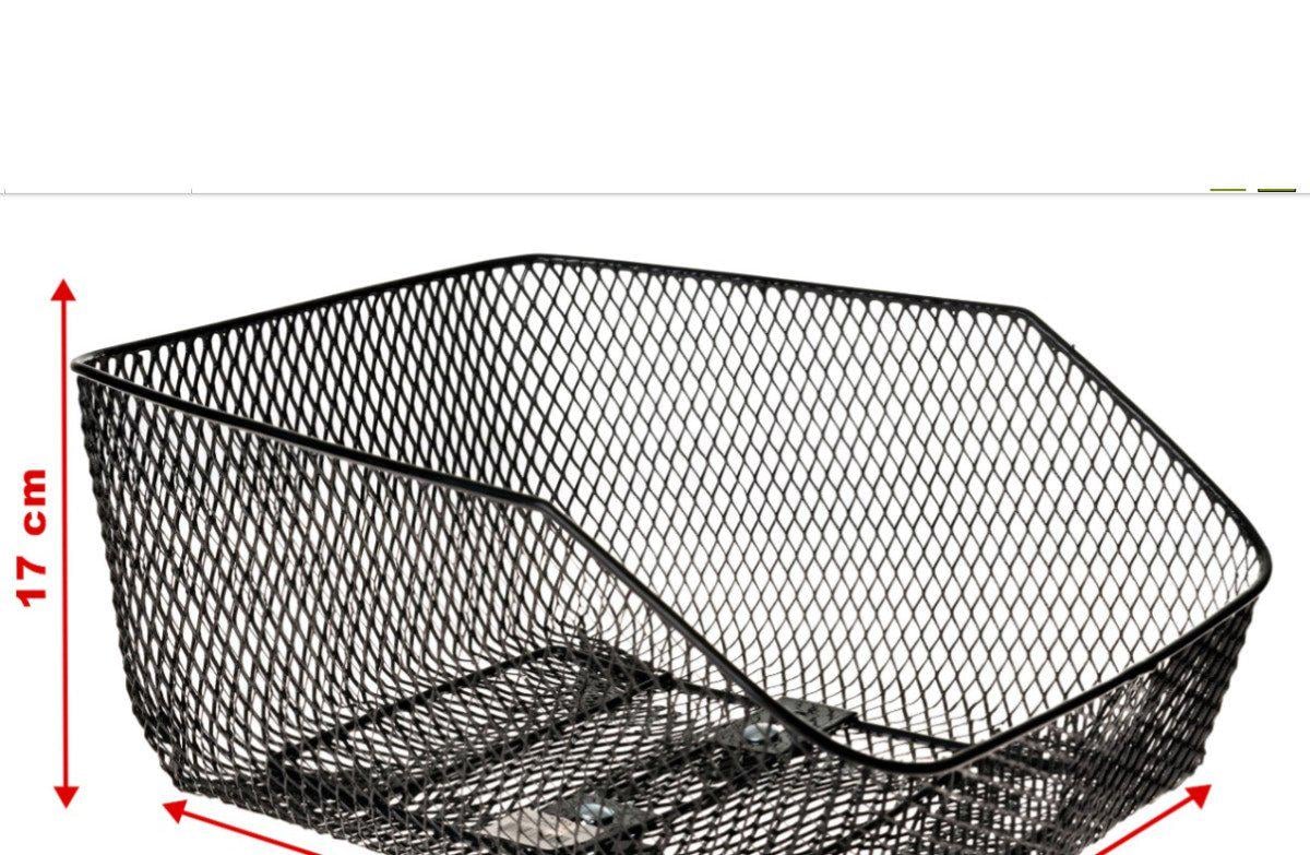 Кошик для багажника сітчастий БП-7 розріз прикручений Чорний (434645) - фото 4 Кошик для багажника сітчастий БП-7 розріз прикручений Чорний (434645) - фото 4