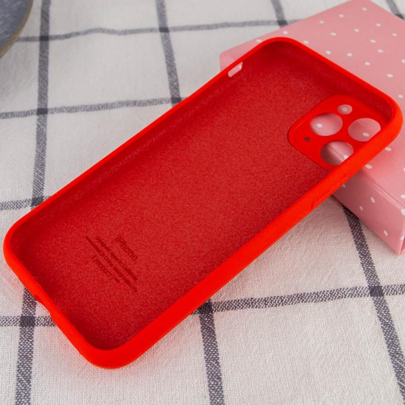 Противоударный чехол Silicone Case Full Camera Protective AA для Apple iPhone 12 Pro 6.1" Красный/Red - фото 2 Противоударный чехол Silicone Case Full Camera Protective AA для Apple iPhone 12 Pro 6.1" Красный/Red - фото 2