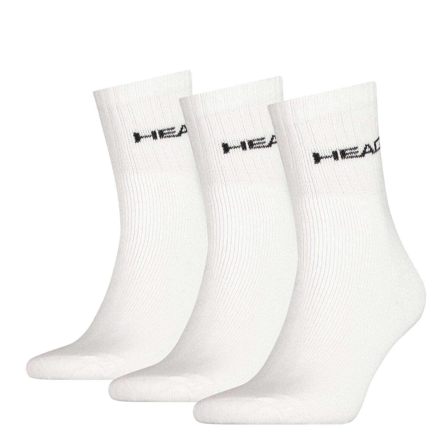 Носки Head Short Crew Unisex 3 пары р. 35/36/37/38 White (771026001-300)