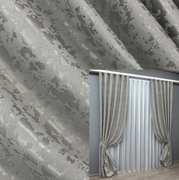 Ткань для штор лен Pavliani VO Серый (1714ш) - фото 4 Ткань для штор лен Pavliani VO Серый (1714ш) - фото 4