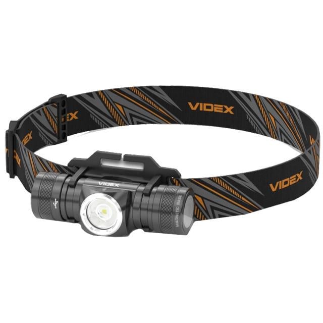 Ліхтарик налобний світлодіодний VIDEX VLF-H065A 1200Lm 5000K