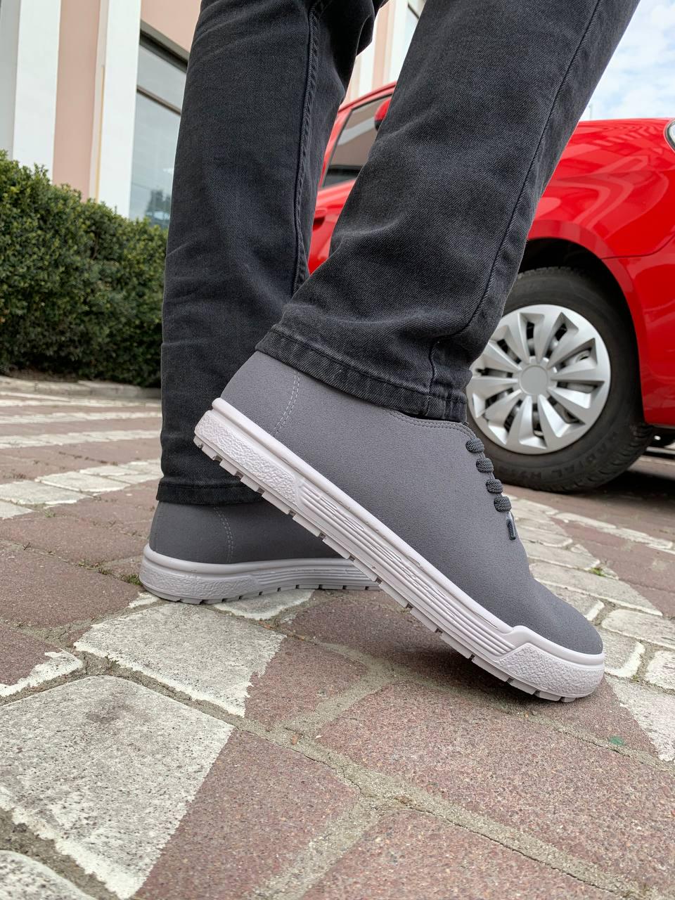 Чоловічі текстильні кеди Litma Norris р. 44 Сірий - фото 4 Чоловічі текстильні кеди Litma Norris р. 44 Сірий - фото 4