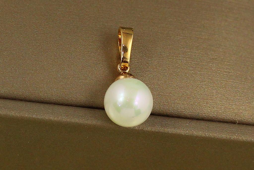 Кулон Xuping Jewelry перлина 9 мм Золотистий (2562838107)