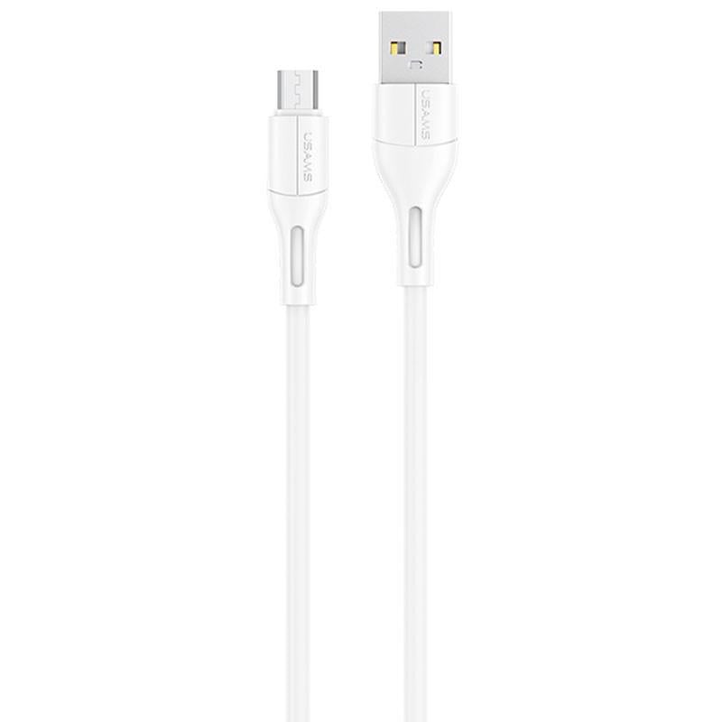 Кабель Usams US-SJ502 U68 USB/MicroUSB 1 м Белый (00000051935_1) - фото 1